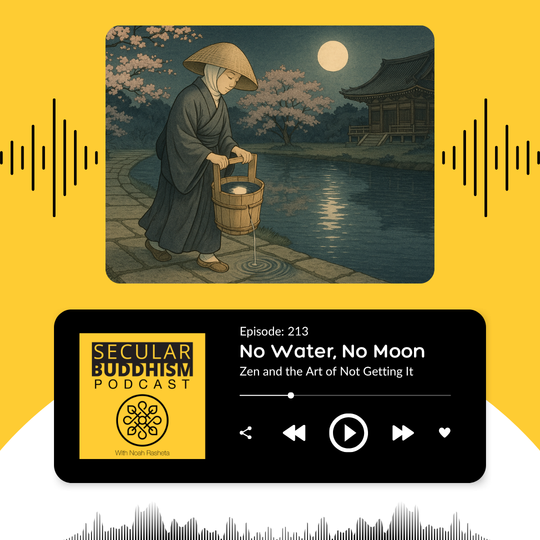 Chiyono carries water in a wooden pail.